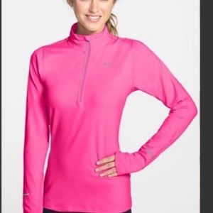 Dri-fit element Pink Nike Quarter-zip